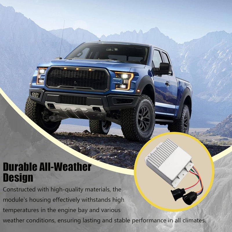 AuRandoo وحدة التحكم في الإشعال ICM متوافقة مع فورد F-Series E-100 E-150 E-250 E-350، جيب شيروكي CJ5 CJ7، لينكولن كونتيننتال، ميركوري، AMC، تحل محل LX203 DY184 E8PF12A199AA - Image 5